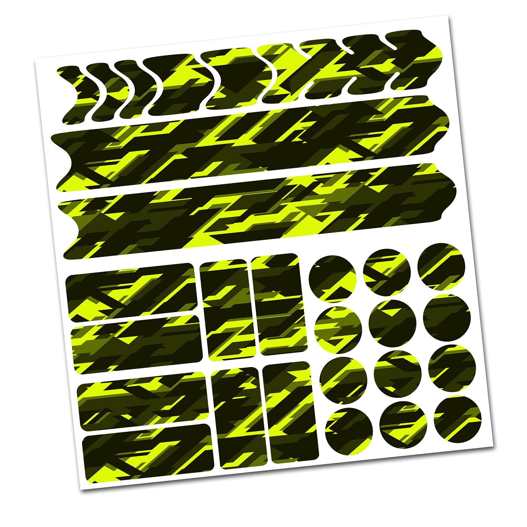ochrona ramy roweru, folia ochronna na tylne trójkątne uchwyty, naklejka ochrona na ramy z karbonu MTB BMX, folia chroniąca lakier R159 R161 (żółta, 13 Future Neon Yellow)