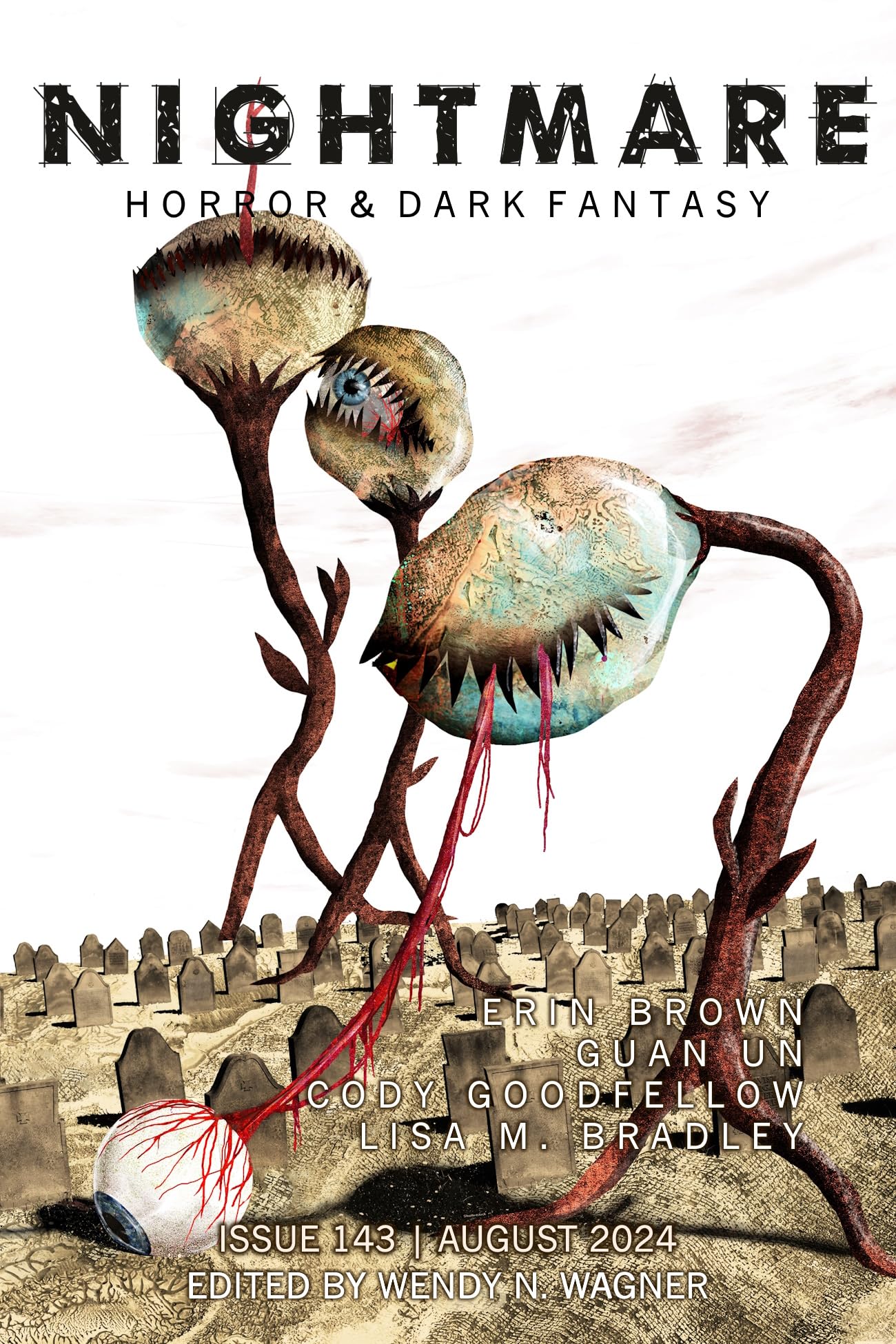 Cover of Nightmare Magazine, August 2024