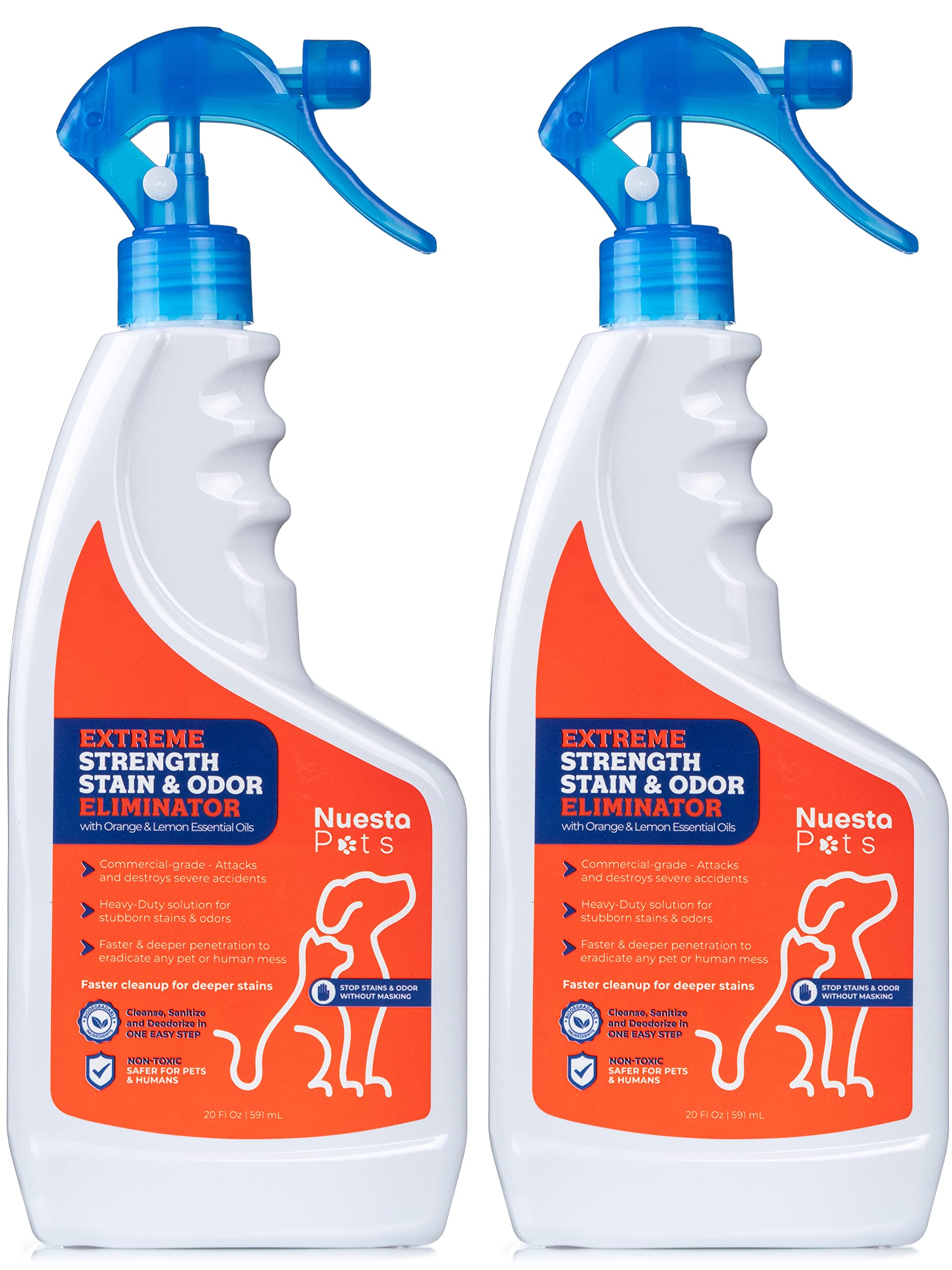 Pets Extreme Strength Stain &amp; Odor Eliminator - 20 oz, 2 Pack