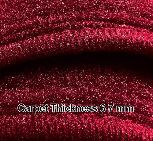 Miniatura 3 de Tapete de cubierta de tablero personalizado para Dodge Dakota, protector de alfombra F135 (granate)