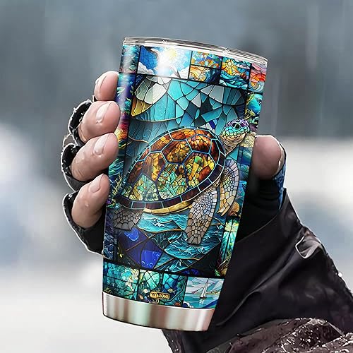 Miniatura 9 de Vaso de acero inoxidable con aislamiento para niños feos de 20 onzas, taza de viaje al vacío, regalos para mejor papá, marido, hombres, de hija,