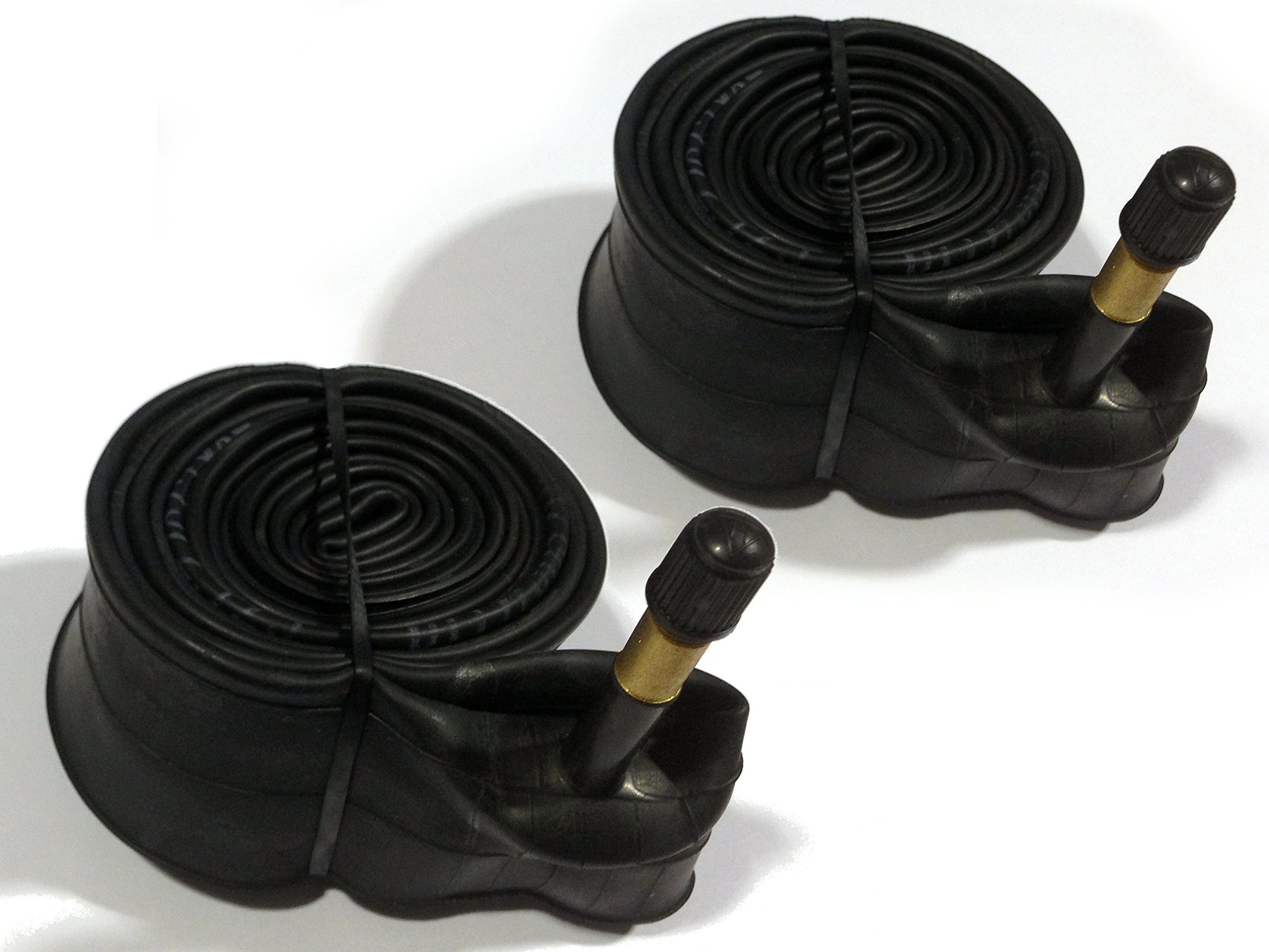 2x LONG VALVE Bike Cycle Inner Tubes 28 x 1.75 - 2.125 With 48mm SCHRADER VALVE