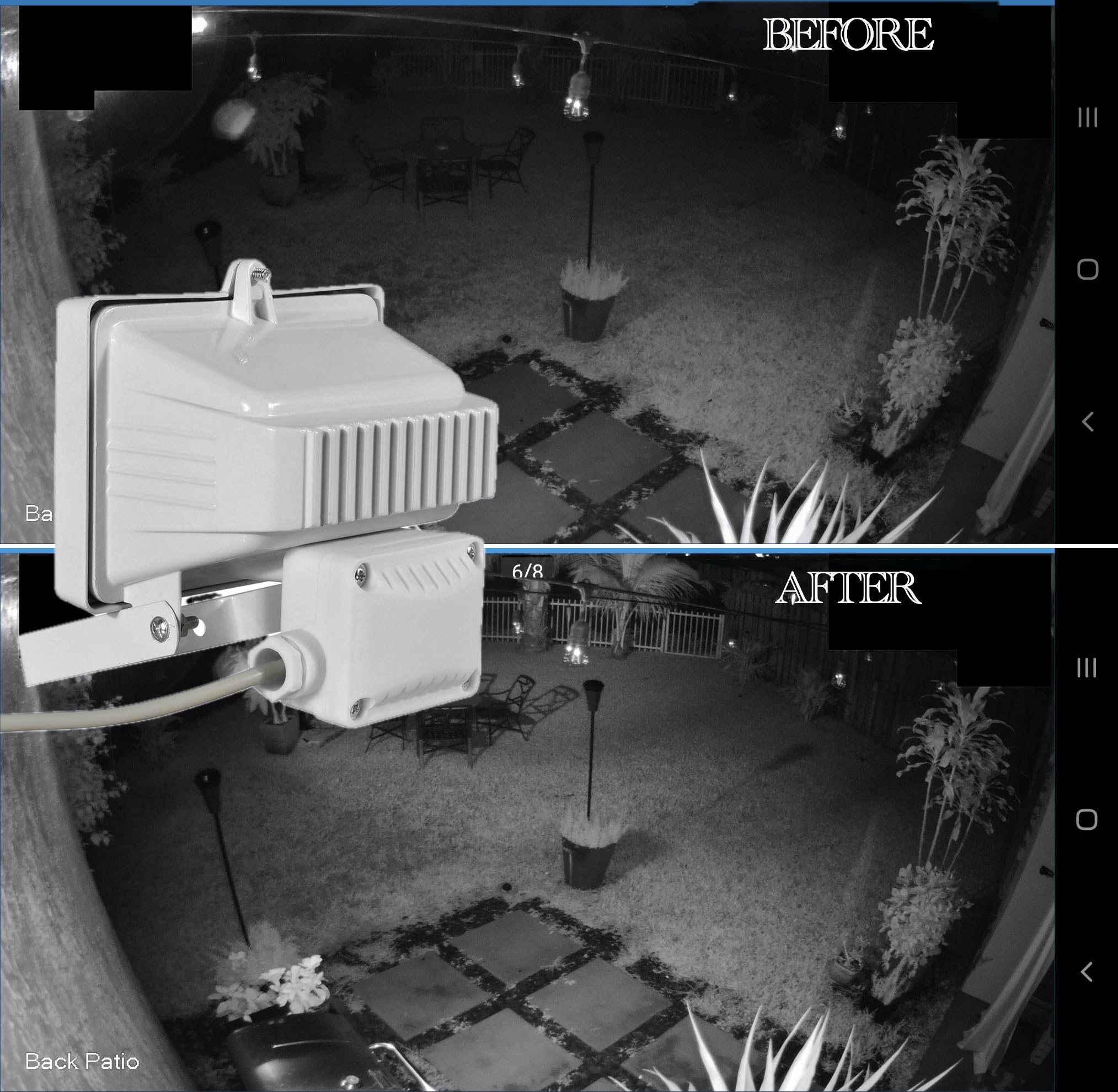 Amazon.com: 850nm IR Light, 96 LED Infrared Light, IP65 Waterproof