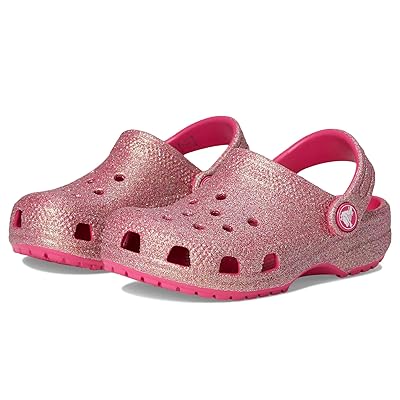 Crocs Kids Classic Glitter Clogs (Toddler) Kid
