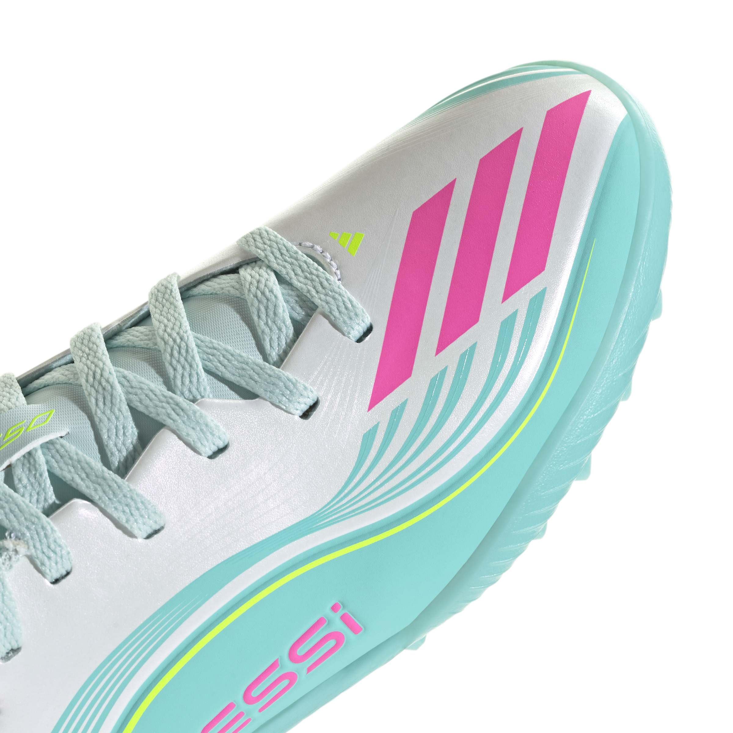 adidas Unisex Kids' Botas de fútbol F50 Messi League para moqueta para niños