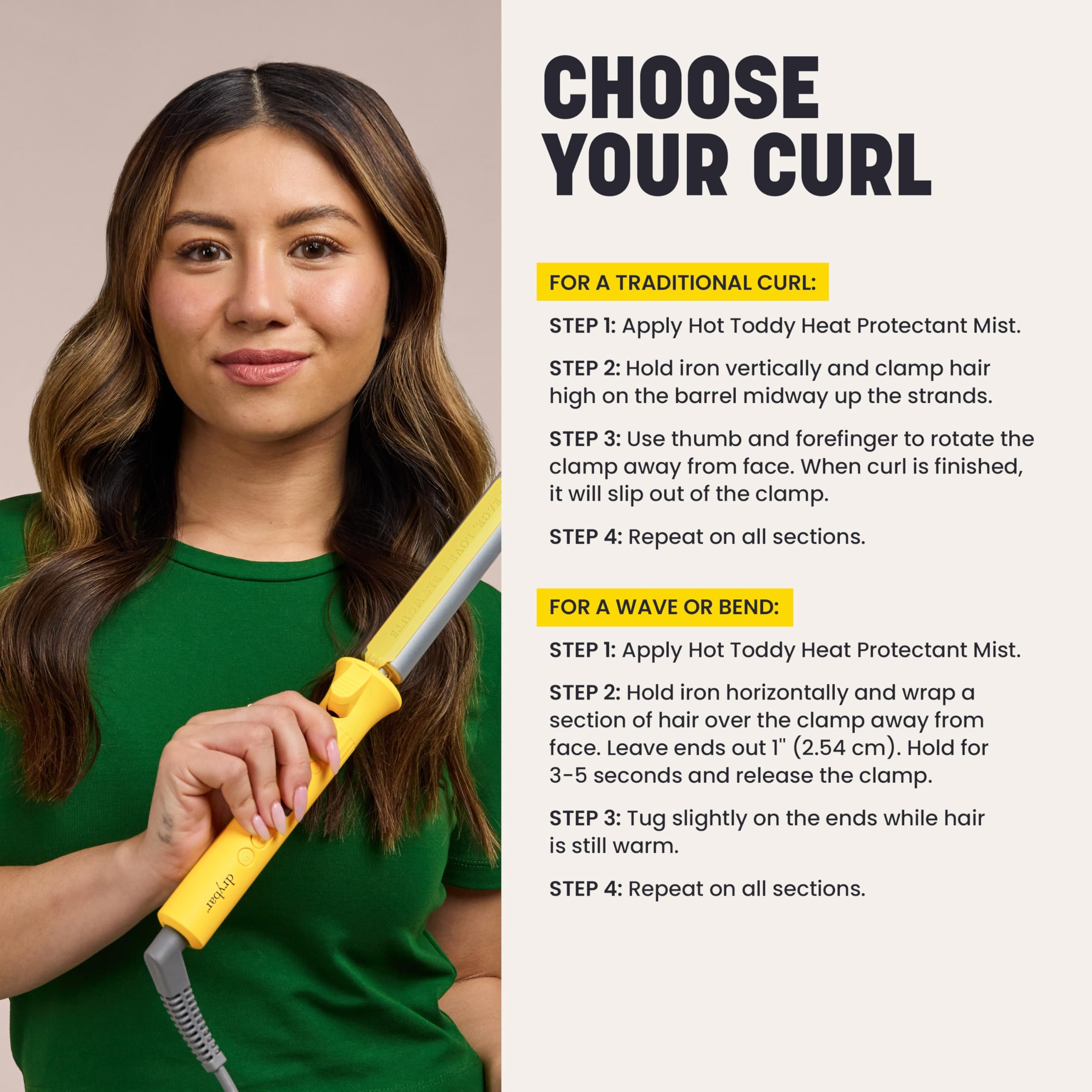 Drybar The 3-Day Bender Rotating Curling Iron