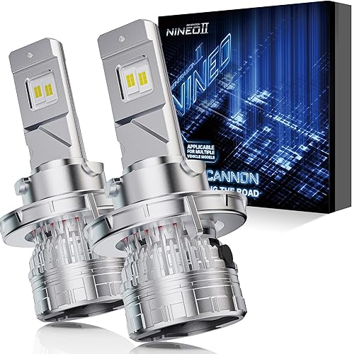 NINEO Bombillas LED antiniebla H13, 120 W, 30000 lm, alto brillo, 9008, accesorios de luz para deportes de potencia, para uso en todo terreno,