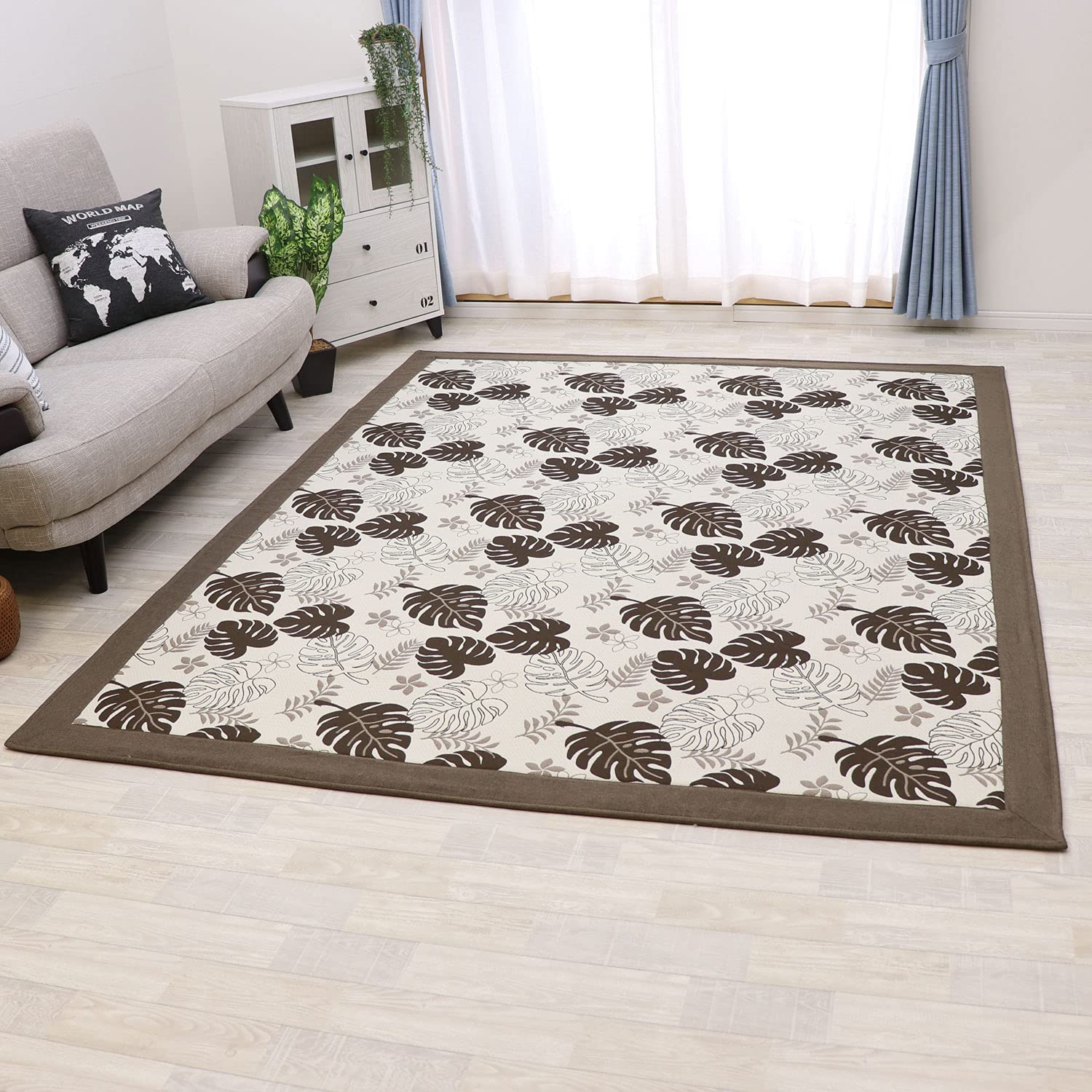 Amazon | フリーリー カーペット ラグ 滑り止め付 190×240cm 約3畳