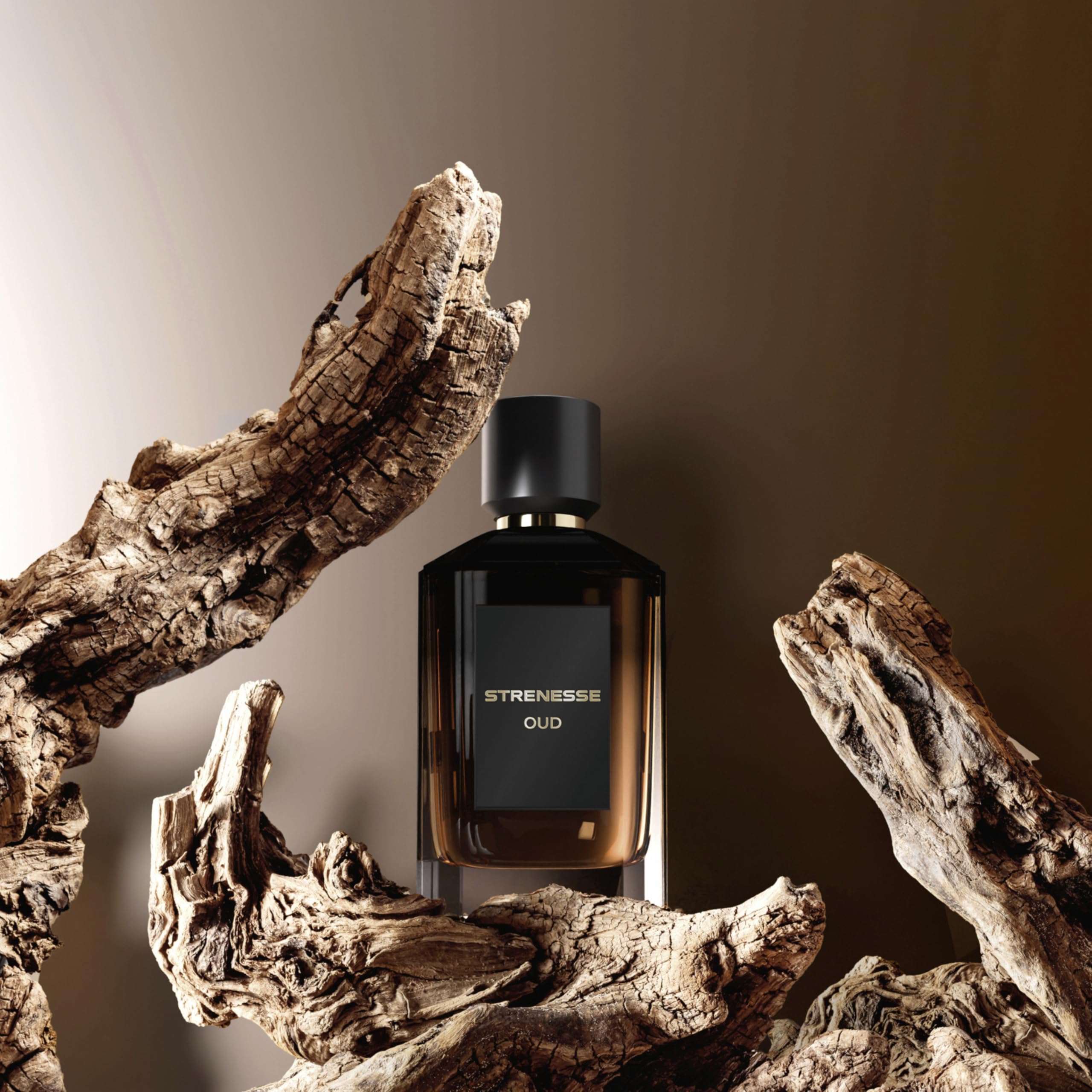 STRANESSE Oud Parfüm Eau de Parfum 60 ml Herren Parfum mit Oud, holzig-orientalisch, langanhaltender Duft mit Sandelholz Patchouli & Vanille Nischenduft Herrenparfum Männerduft Luxusduft