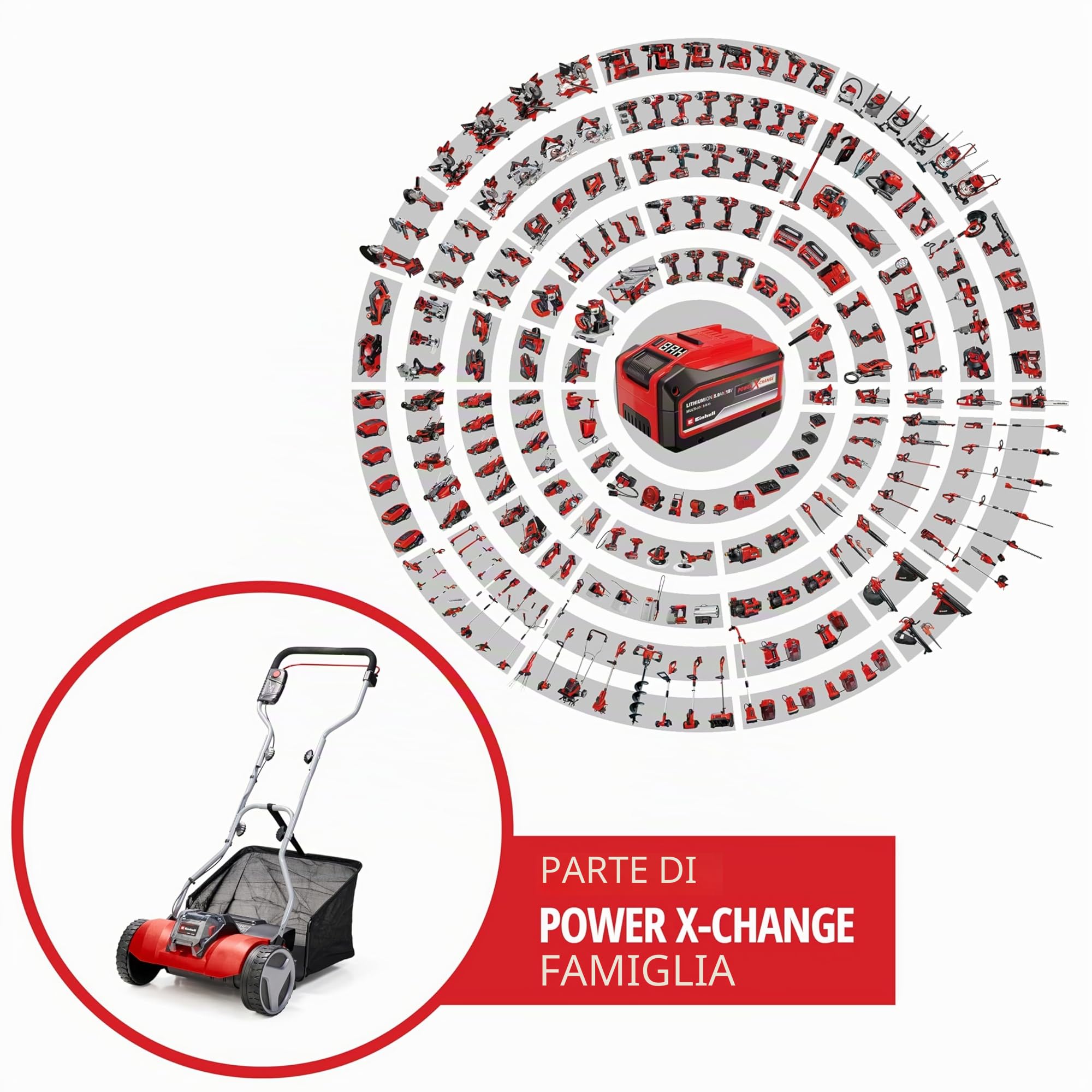 Einhell 3414200 Tosaerba a Batteria