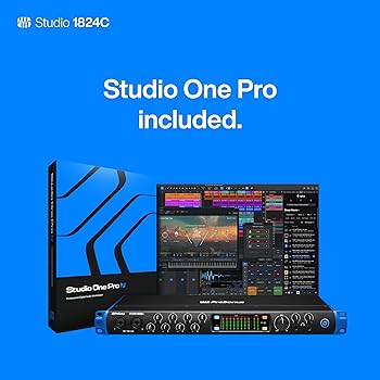 PreSonus Studio 1824c 18x20, 192 kHz, USB Audio Interface PreSonus Studio 1824c 18x20, 192 kHz, USB Audio Interface
