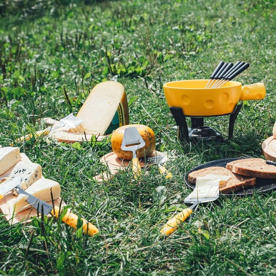 Amazon.co.jp: BOSKA(ボスカ) フォンデュ鍋 イエロー