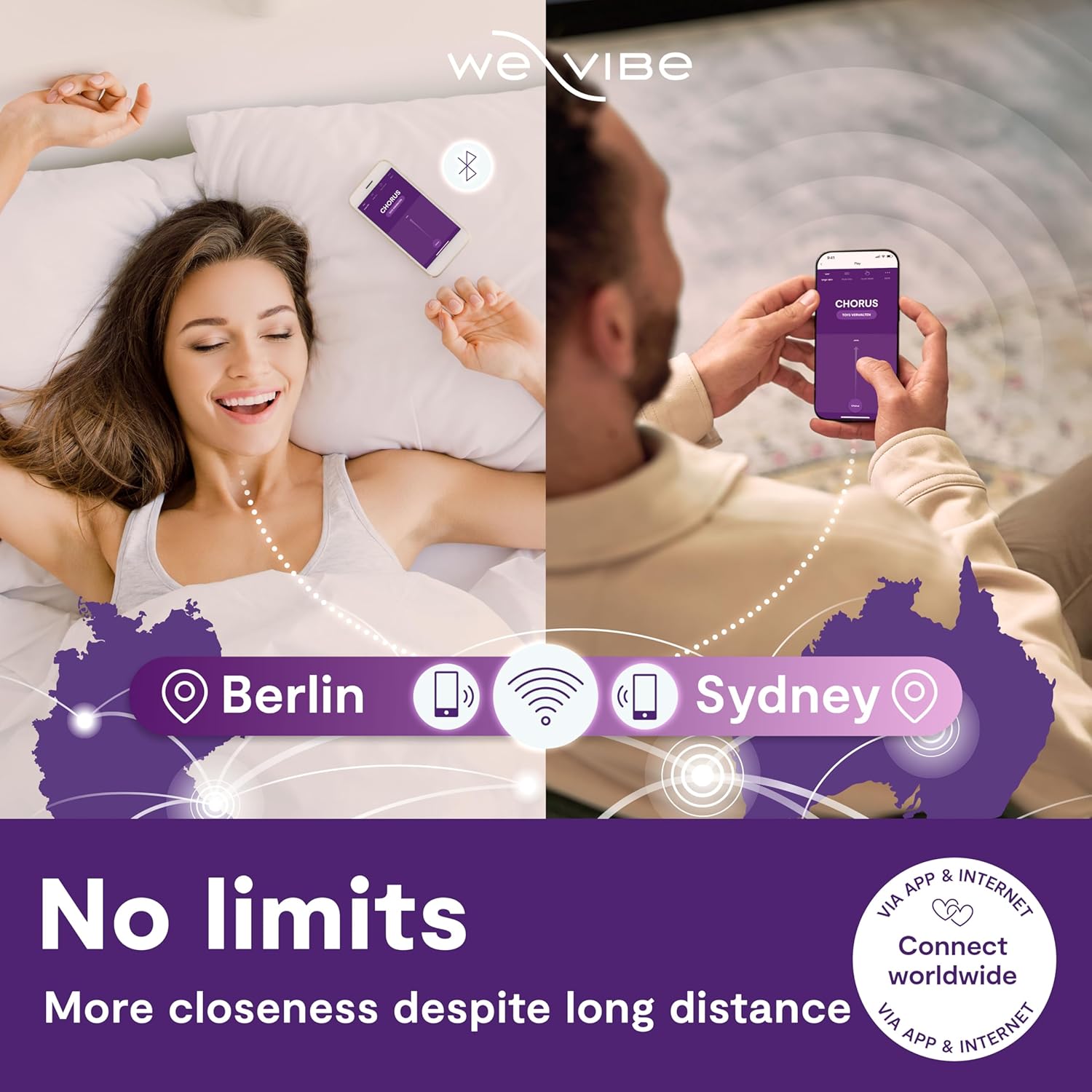 WE-VIBE Chorus vibrator and remote control