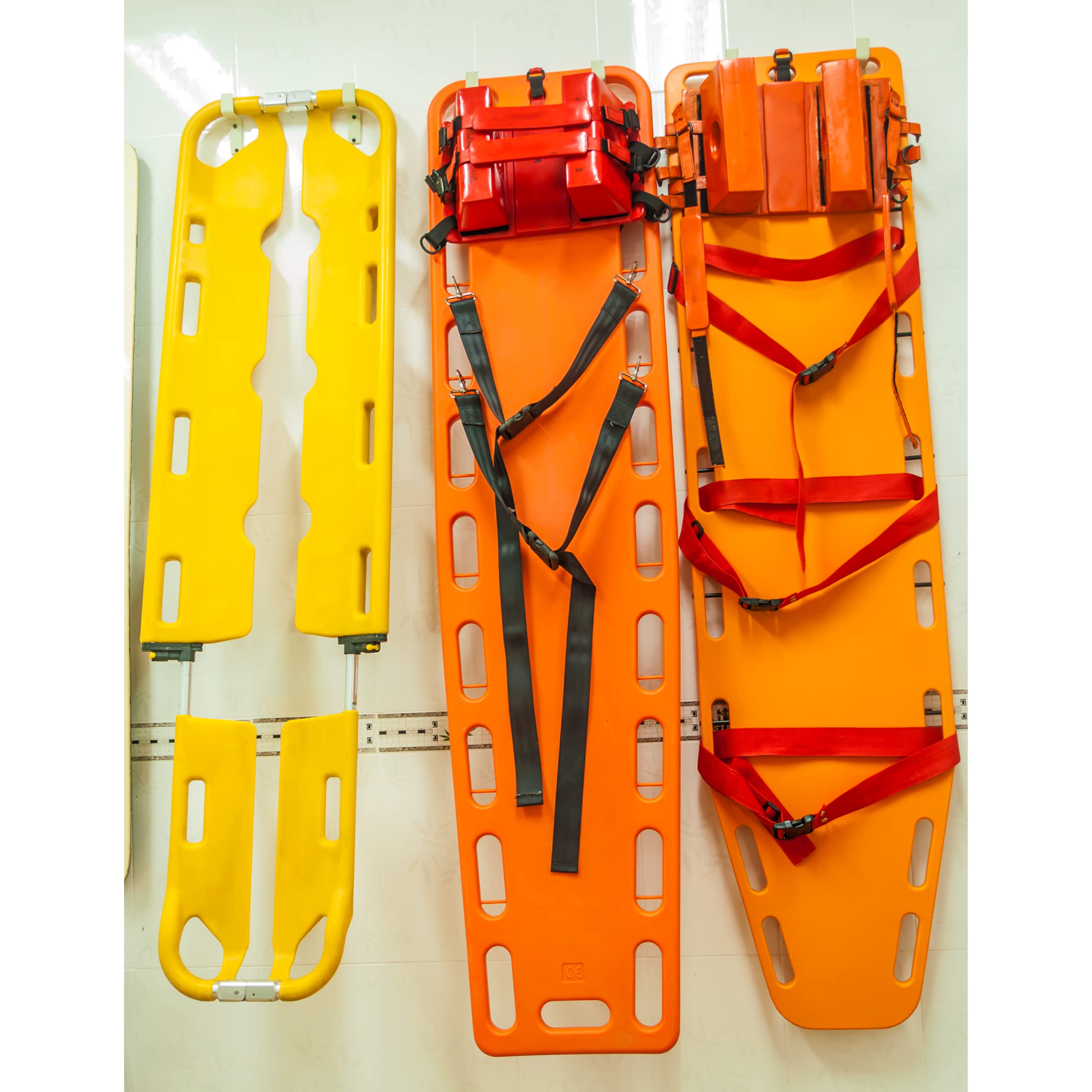 Buy ASA Techmed Spine Board Stretcher, Patent Transfer EMT Backboard
