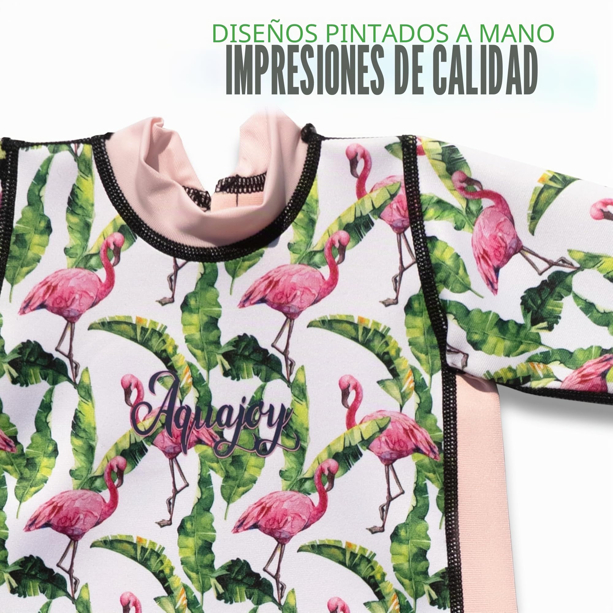 Warmsy - Traje de baño de Neopreno Warmsy | para bebés y niños pequeños | Diseño 2 en 1 con Estampados Reversibles
