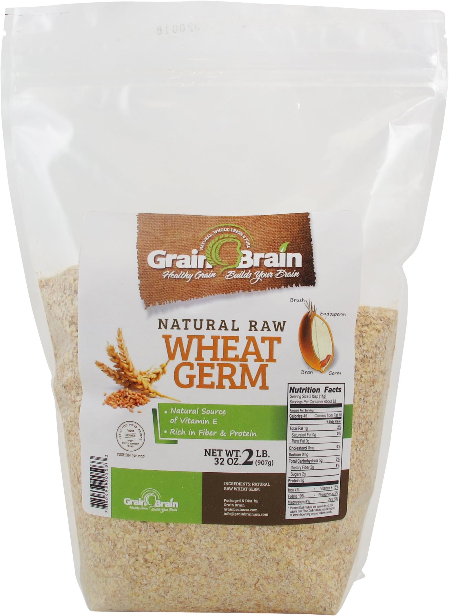 Grain Brain Wheat Germ (2lb)
