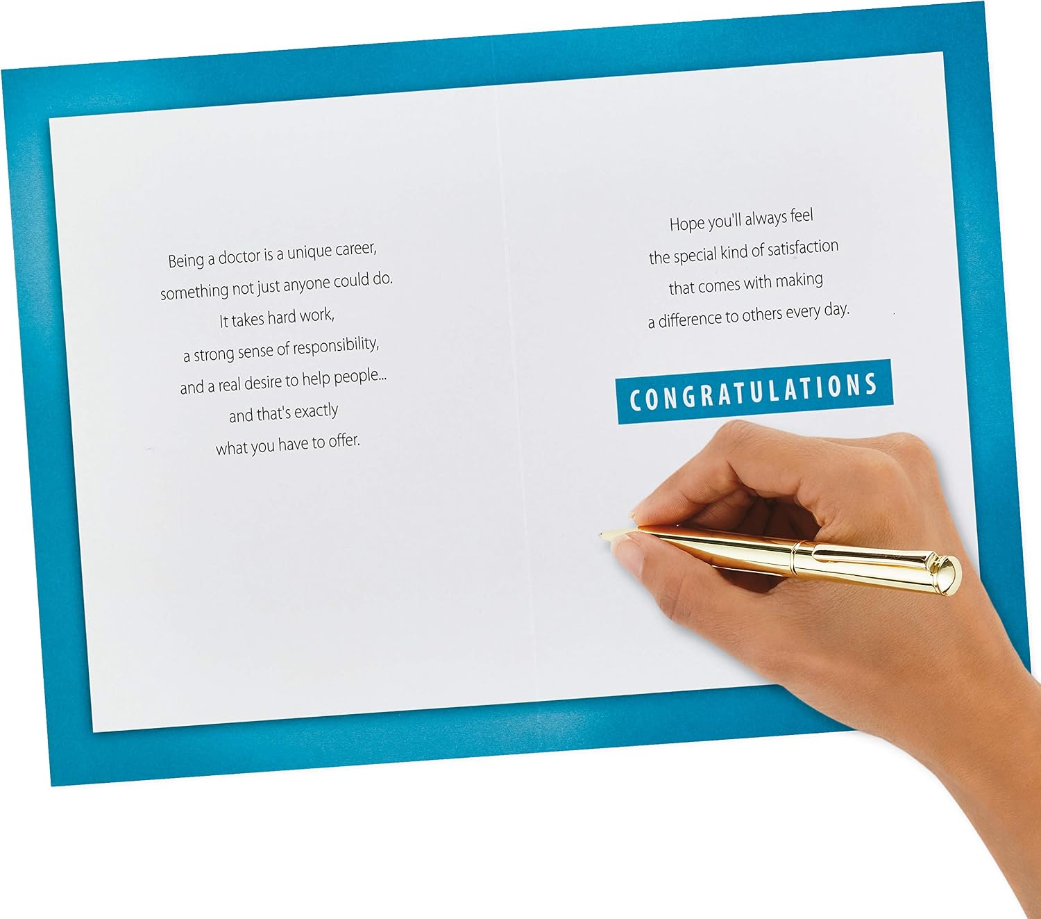 Hallmark Medical School Graduation Card (Doctors Make a Difference)