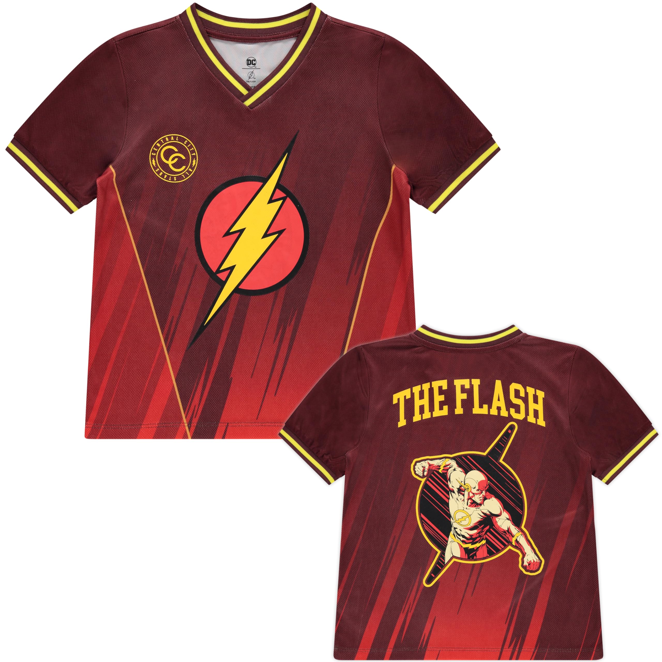 DC Comics Set Maglietta e Pantaloncini Bambini e Ragazzi