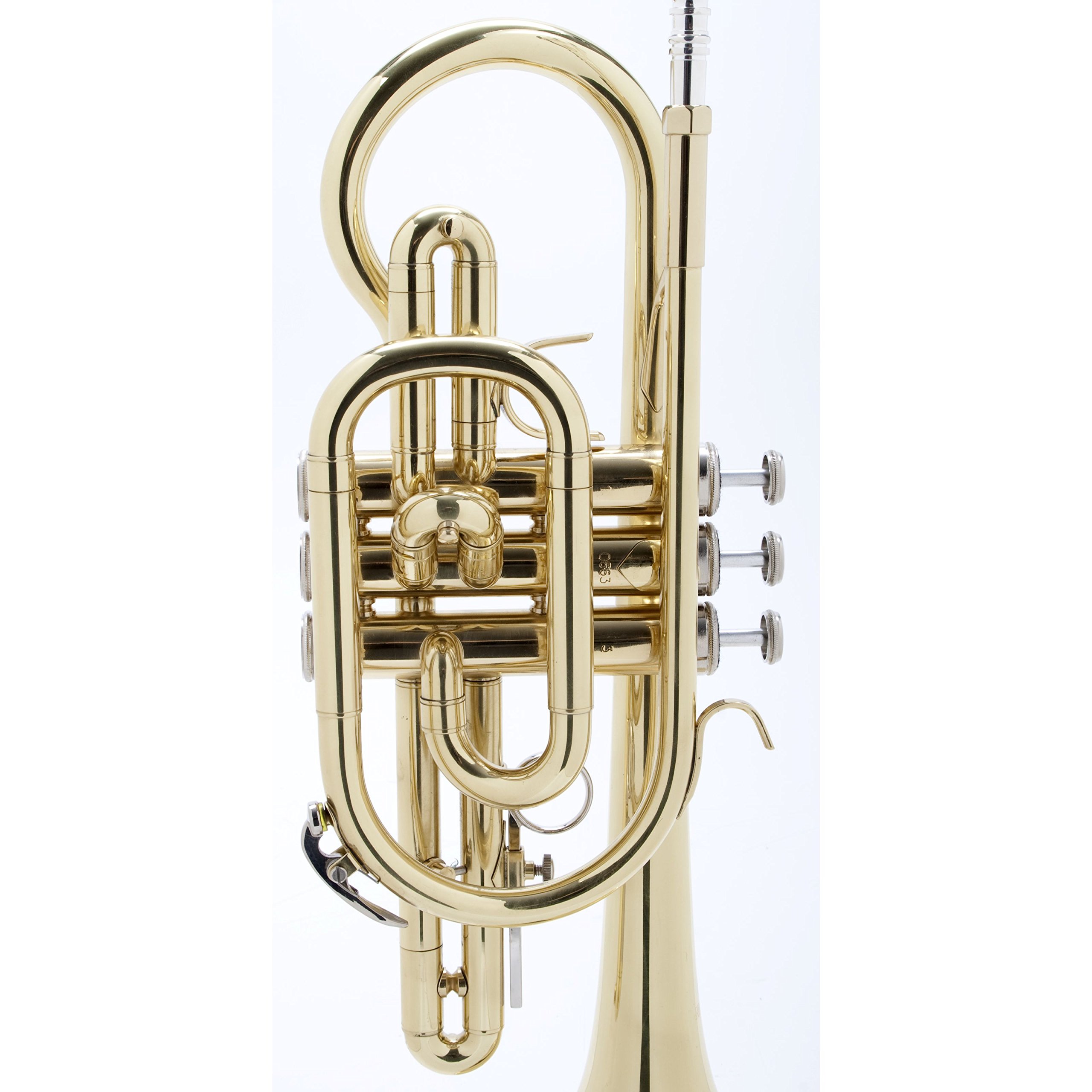 Monzani MZCR-900L Cornet Si Bémol Incl. Etui - Cornet en Sib
