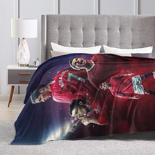 Miniatura 6 de MARYNA Manta ultrasuave que no forma bolitas, cálida y ligera para todas las estaciones, para niños, adultos, ropa de cama, sofá y reserva de viaje,