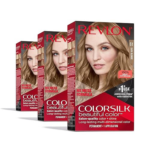 Colorsilk Beautiful Color - Tinte permanente para el cabello de alta definición y larga duración, brillo y suavidad sedosa con cobertura del 100% de