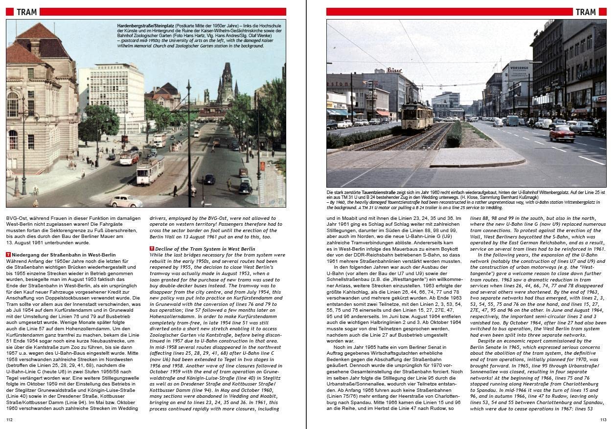 U-Bahn, S-Bahn & Tram in Berlin: Städtischer Schienennahverkehr in der deutschen Hauptstadt - Urban Rail in Germany's Capital City