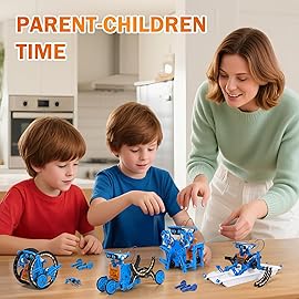 AESGOGO 12 in 1 STEM Solar Power Robot Kits Toys for Boys Age 8-13, Science Educational Robot Building Kit for Kids, DIY Experiment Set Birthday Gifts for 8 9 10 11 12 Years Old Boys Girls Teens