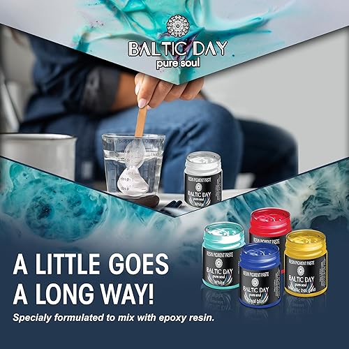 Miniatura 7 de Pasta de 30 pigmentos para resina epoxi - Juego de pasta de pigmento de resina epoxi - Pigmento de pasta de resina - Pasta de pigmento de color de