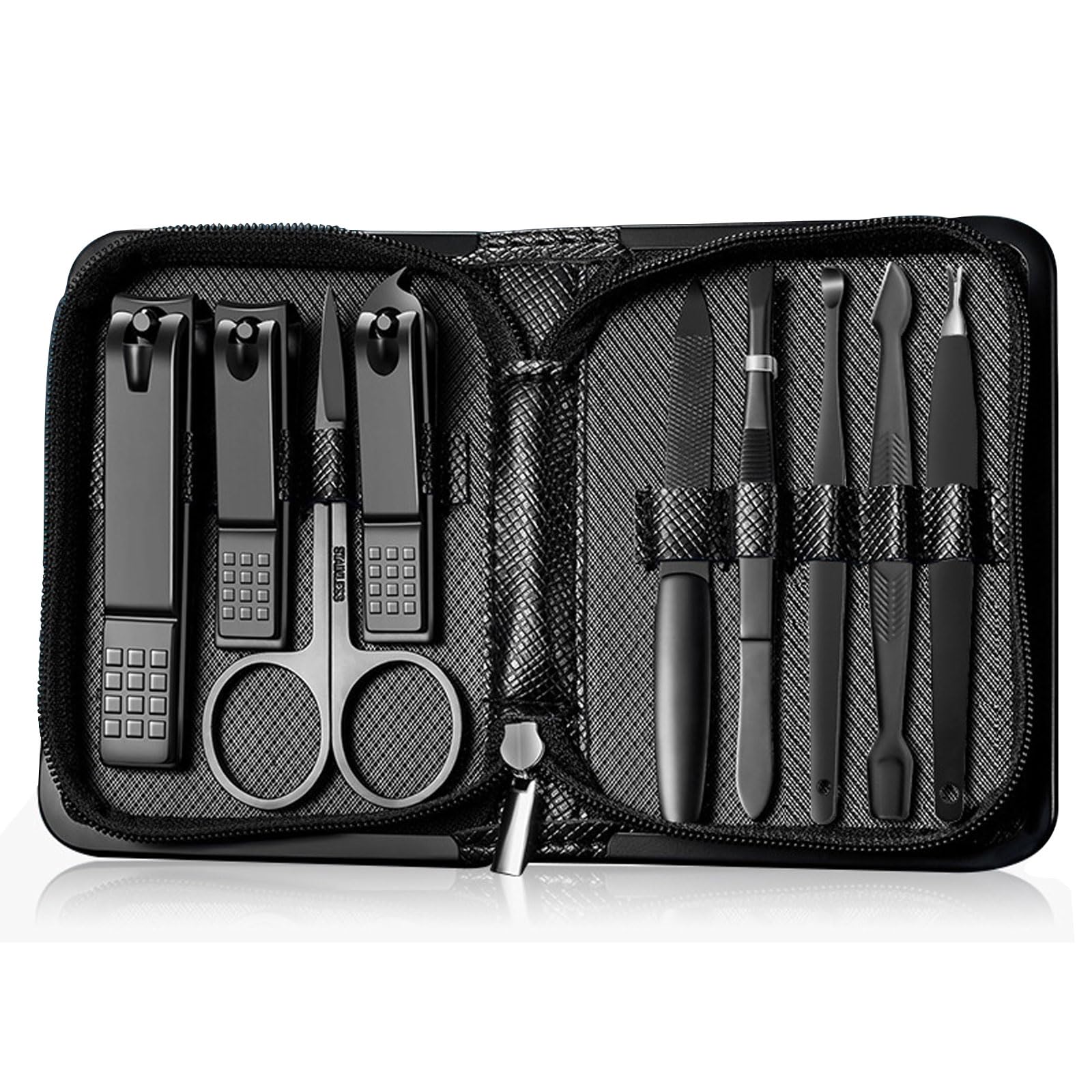 Manicure Set Nail Clippers Pedicure Kit Stainless Steel Manicure Kit, Professional Mens Grooming Kits