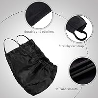 Vista 3 de eBoot 3 Piezas Gorras de Barba Gorro de Barba para Hombres Bandana Cubiertas de Cabello Facial Gorros Protectores Ajustables Gorras de Gorro Regalo
