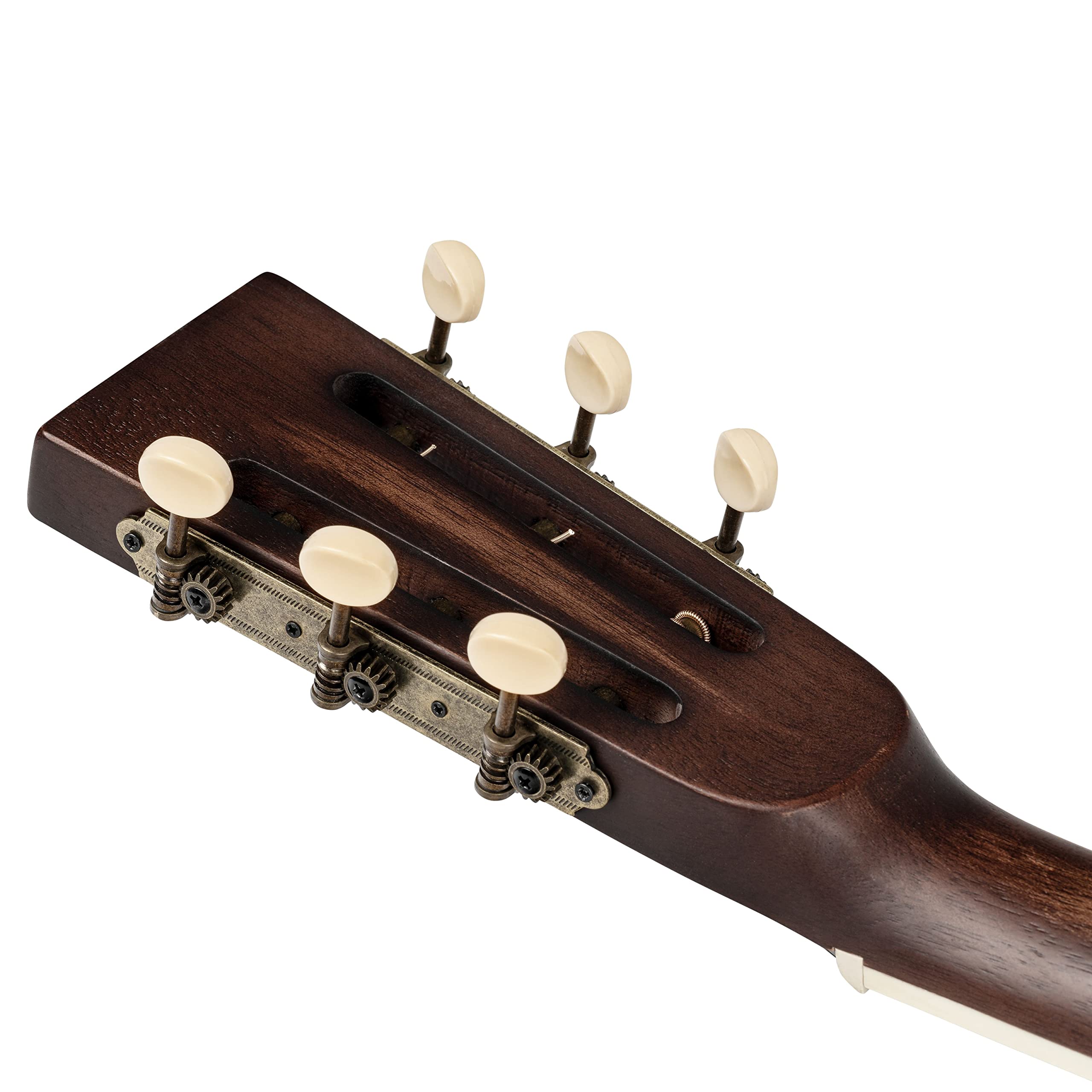 Ortega Guitars 6 corde Americana Series Acustica-Elettrica Parlor Resonator Chitarra, Destra, Whisky Burst (RRG30E-WB)
