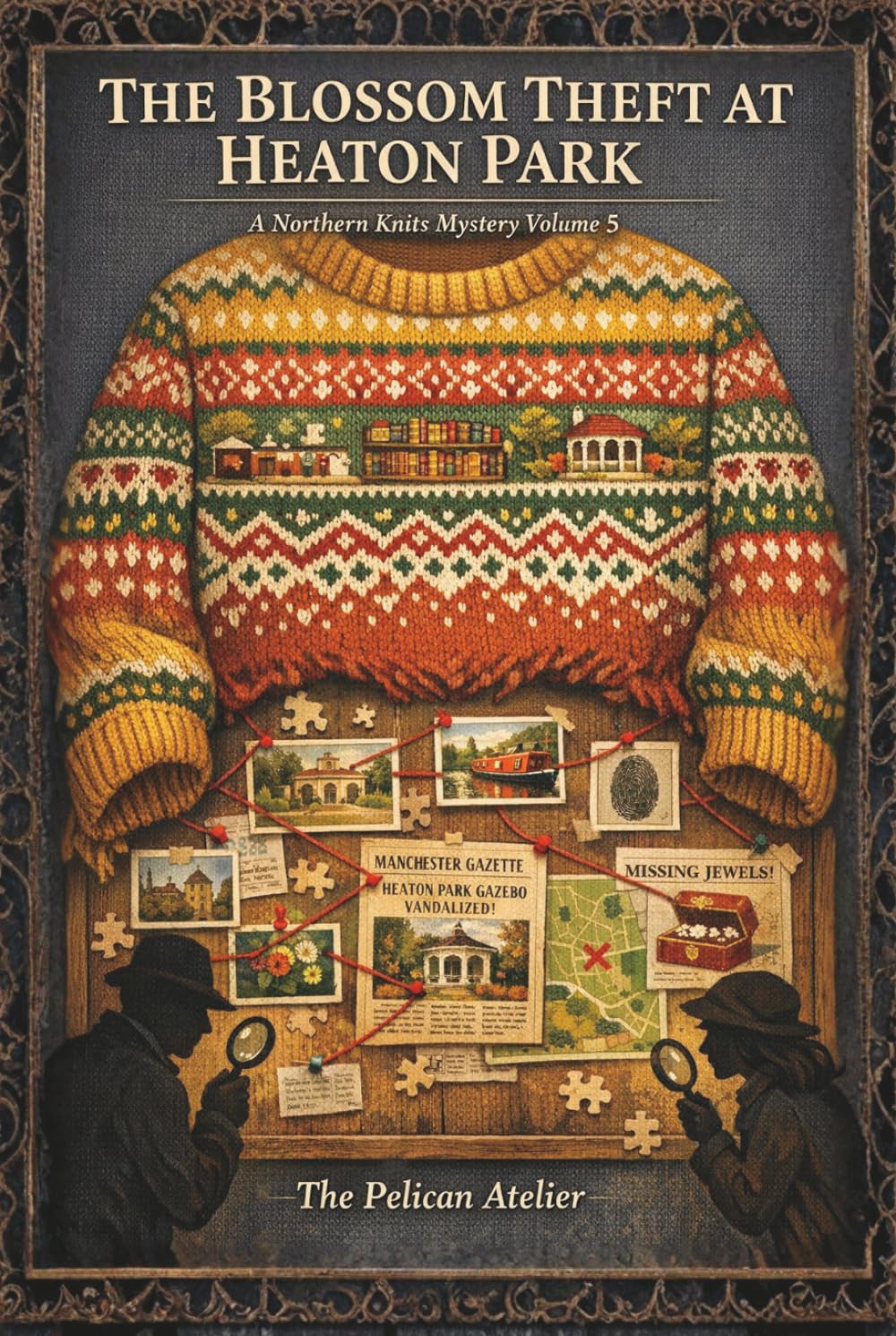 The Blossom Theft at Heaton Park: A Cozy Mystery of Secrets, Recipes, and a Knitting Circle Detective Club (THE NORTHERN KNITS MYSTERIES)