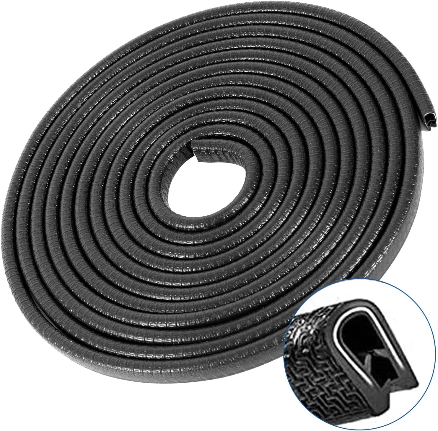 10M Car Door Protectors Edge Guards U Shape Car Edge Trim Rubber Seal Fit