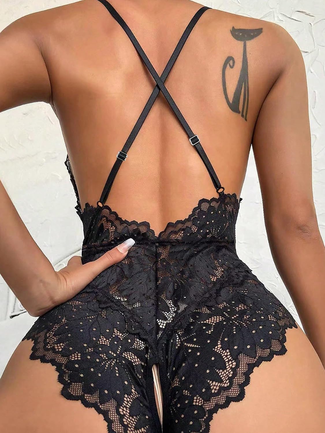 Sexy Lingerie Teddy Bodysuit Women Outfit One Piece