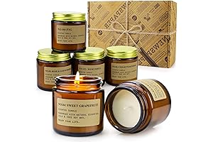 Austin Candle Scented Soy Wax Jar Set