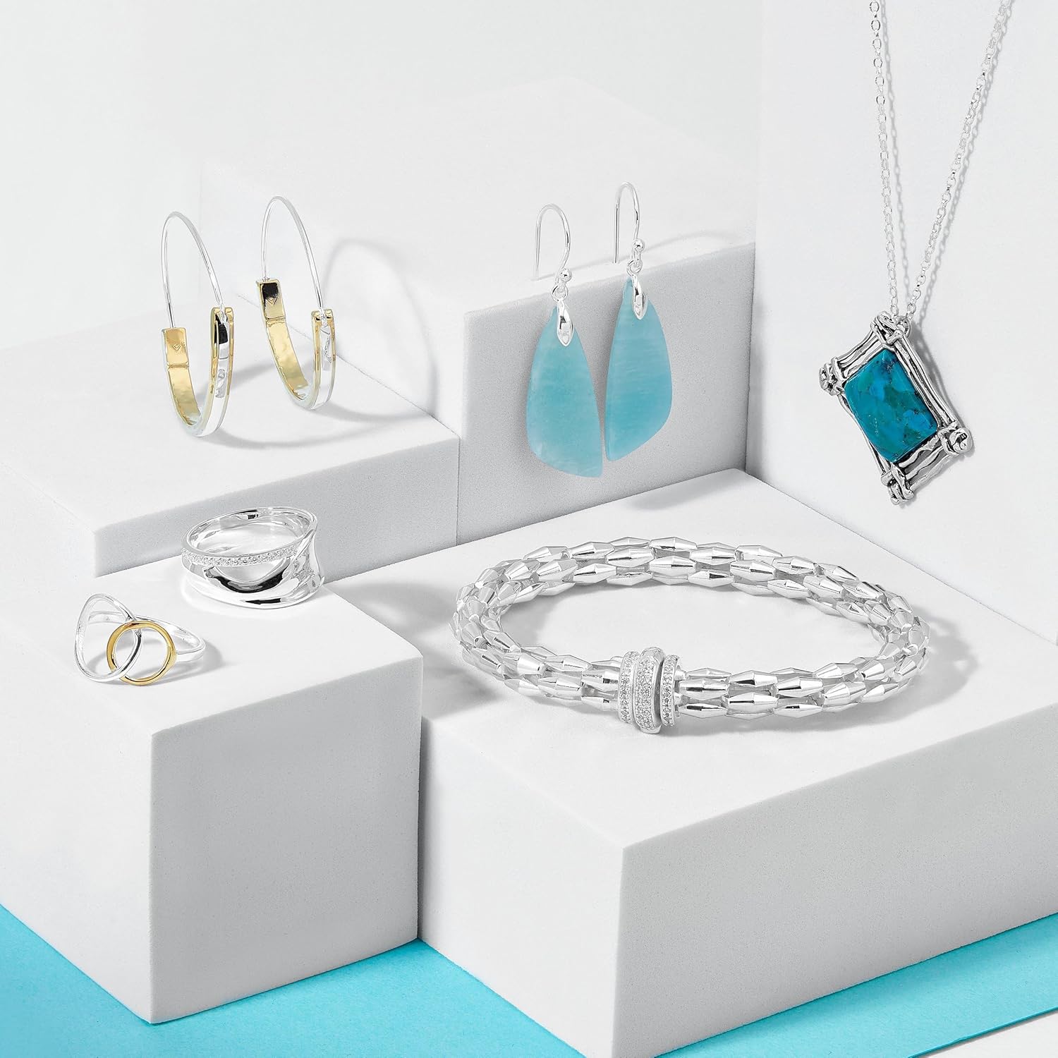 Silpada 'Pagosa' Sterling Silver and 14K Yellow Gold Plating Ring - Image 7