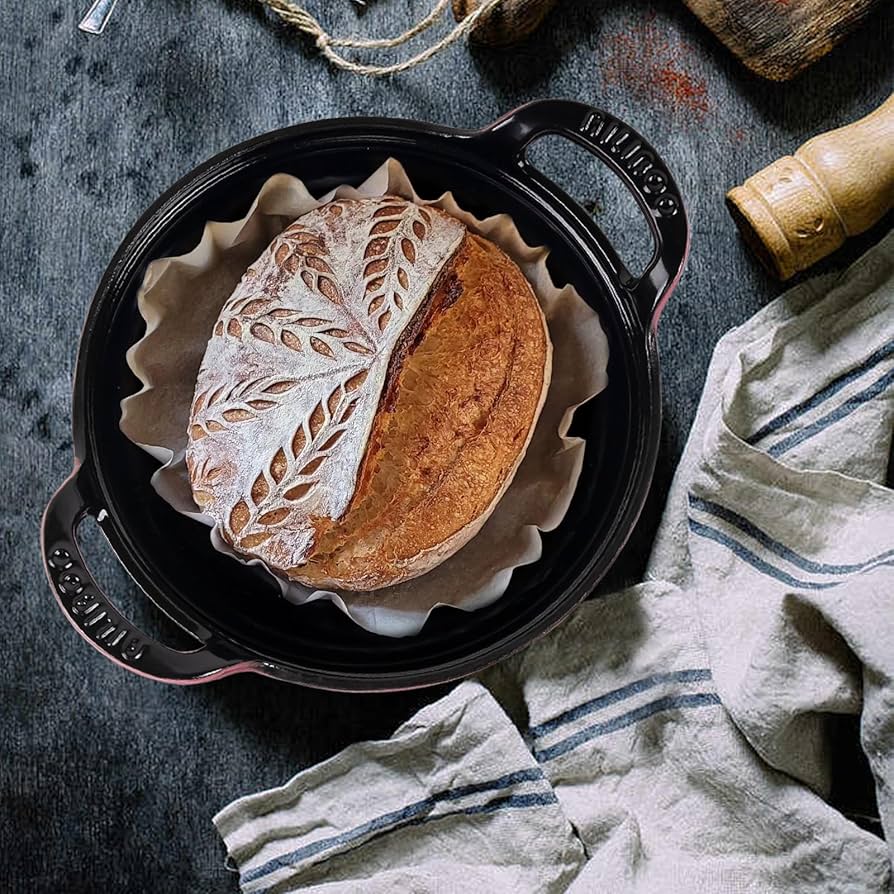 Amazon.co.jp: Ailiboo エナメル鋳鉄ダッチオーブン - 2クォート