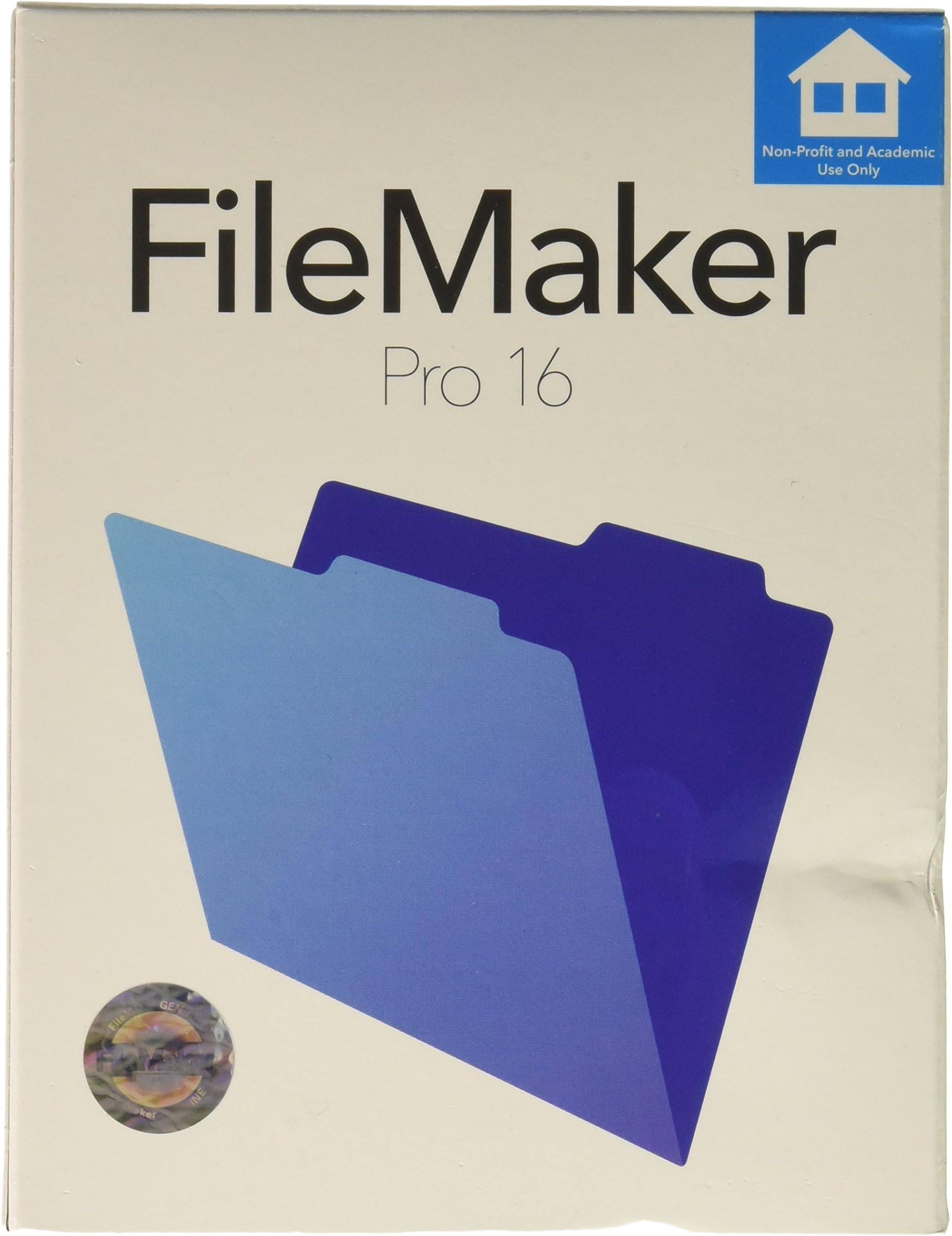 FileMaker Pro 16 Education Mac/Win Retail Box V16