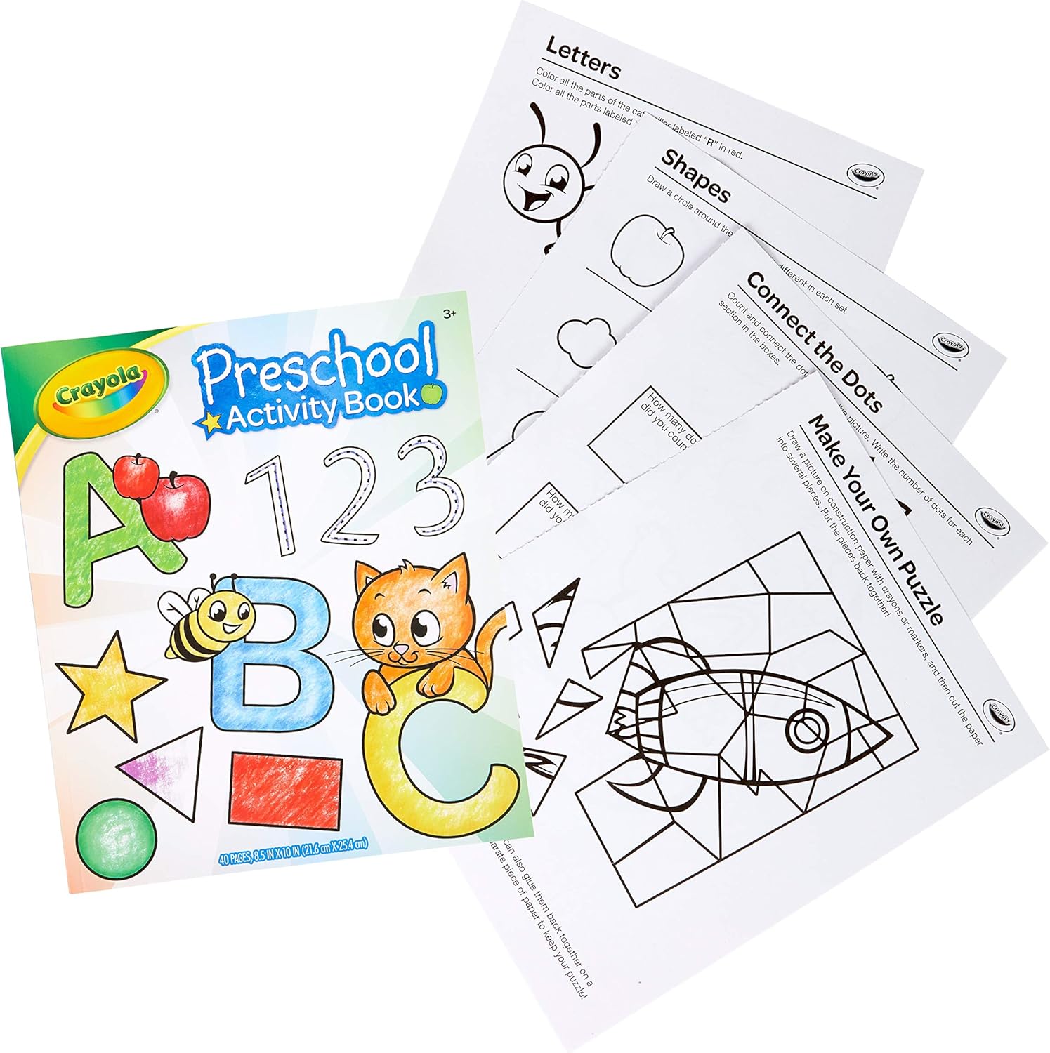 Crayola Preschool Activity Book