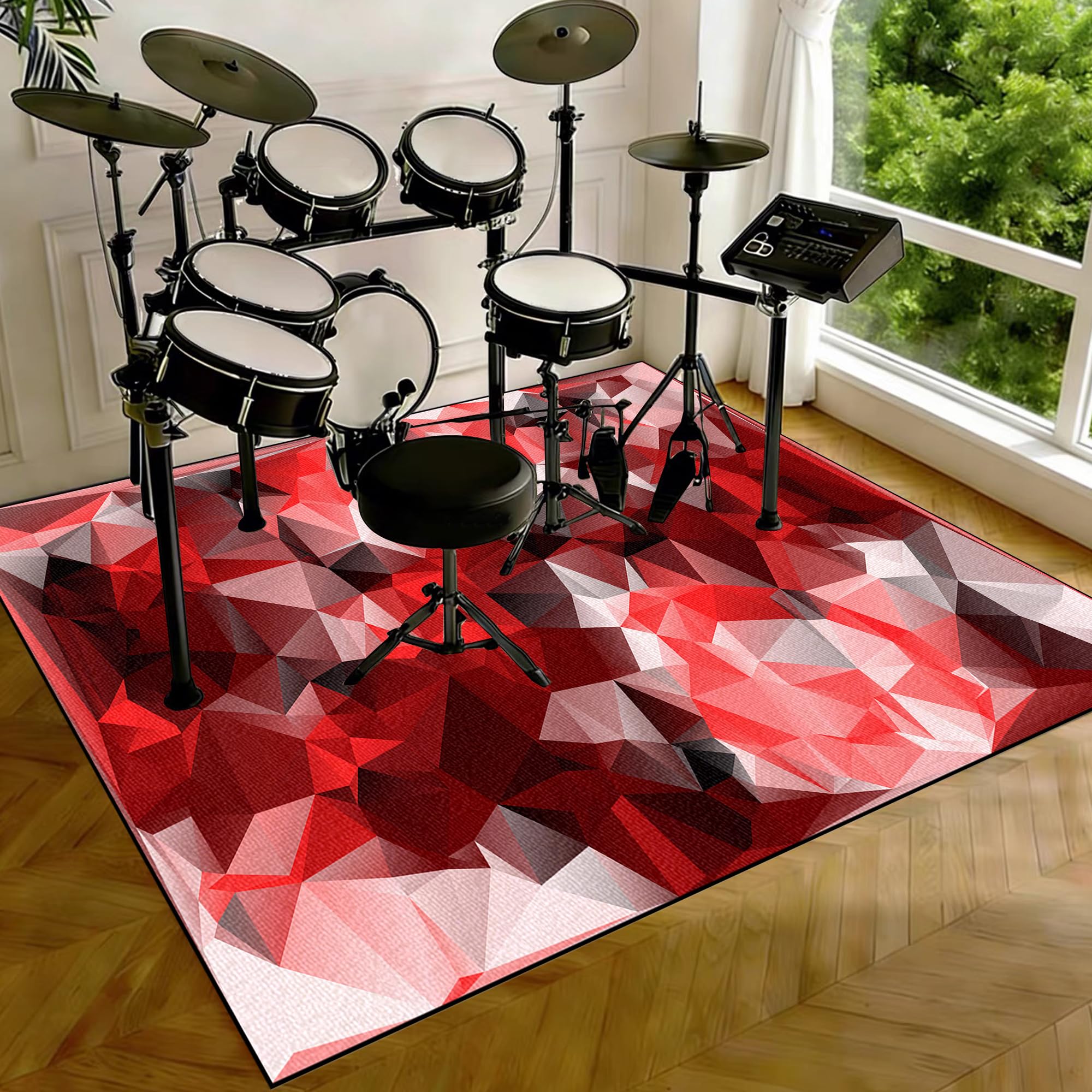 Tapis batterie d'absorption des vibrations pour caisse claire 180x160
