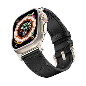 【サイズ:45mm/44mm/42mm_色:ブラック】Mifa-AppleWat Amazon.com: Made for Apple Watch Band 49mm 46mm 45mm 44mm