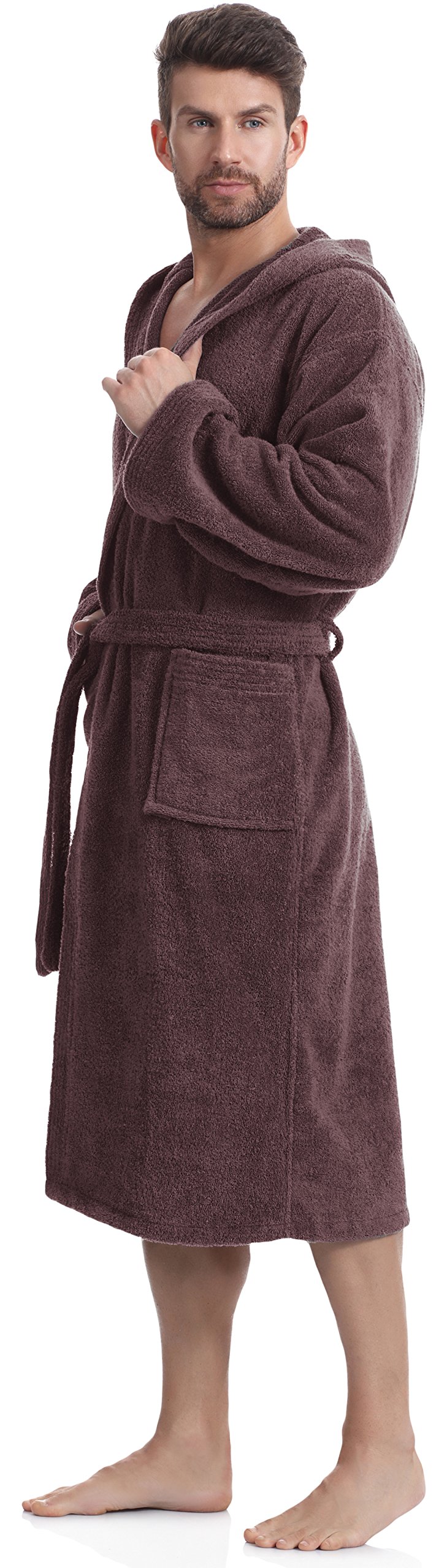 Ladeheid Albornoz de Baño 100% Algodón Ropa de Casa Hombre LA40-101