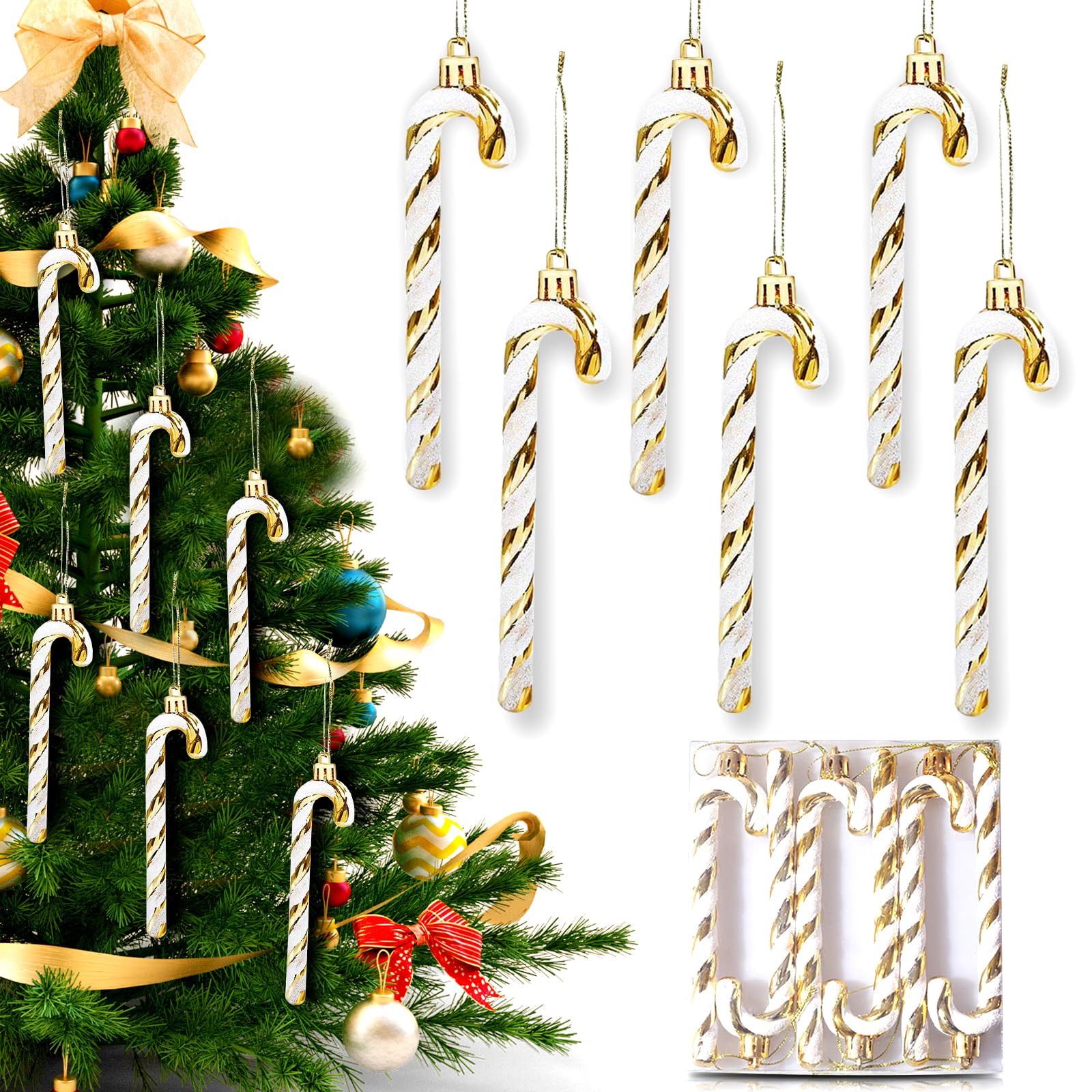 Catena Di Luci 10Pz Decorazione Per Albero Di Natale Decorazione