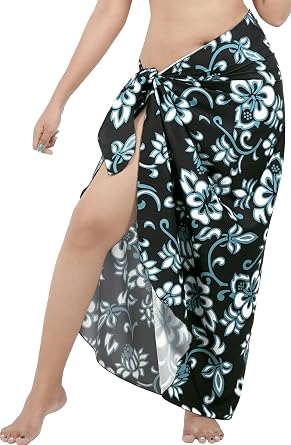 LA LEELA Womens Sarong Wrap Swimwear Cover up Wraps