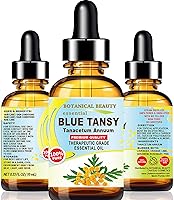 Vista 1 de Blue Tansy - Aceite esencial Tanacetum Annuum 100% puro, grado terapéutico para piel irritada, acné, piel seca y dañada, aromaterapia. 0.33 onzas