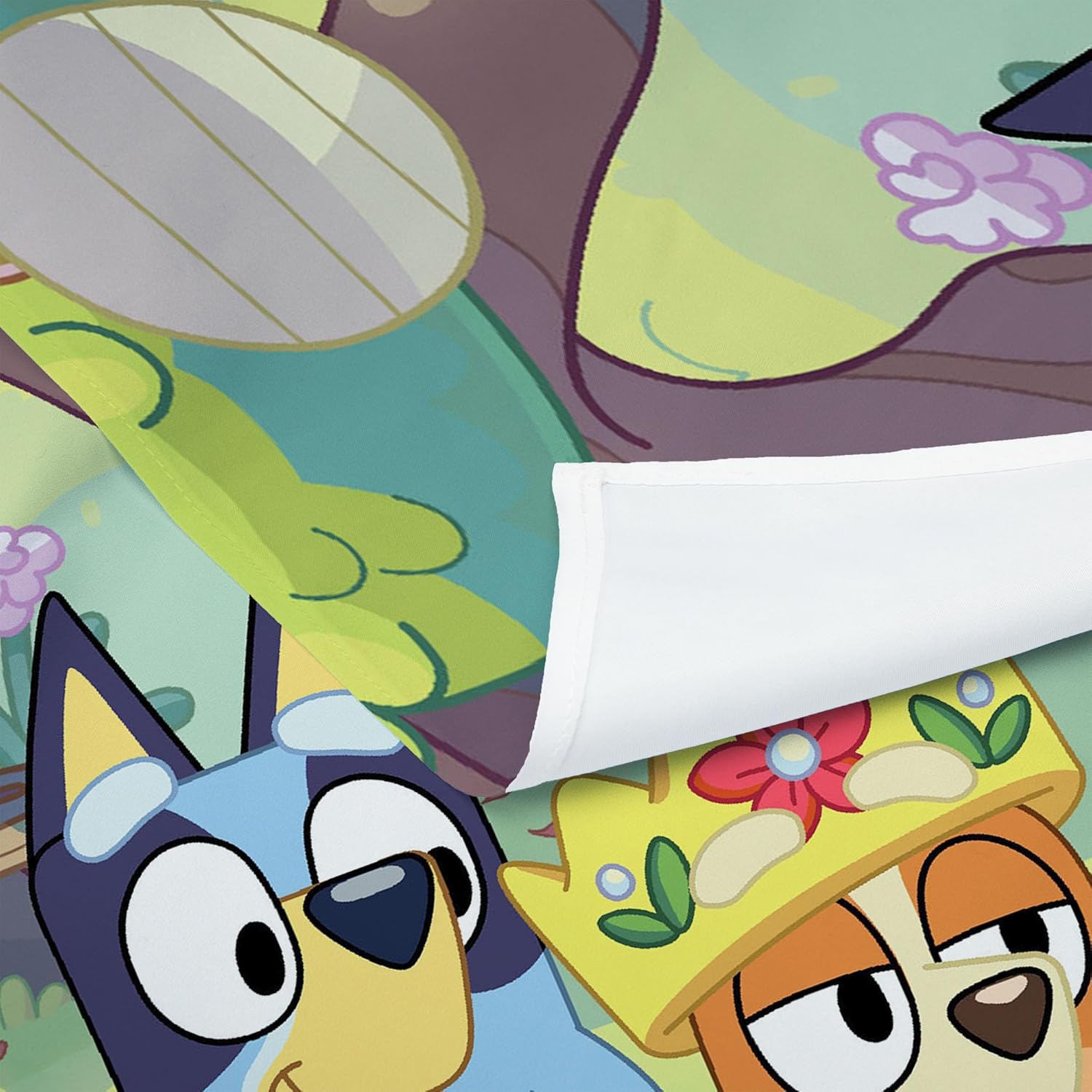 Northwest Bluey Queen Bingo Woven Wall Hanging, Fabric Poster Wall Art, 40x57 inches