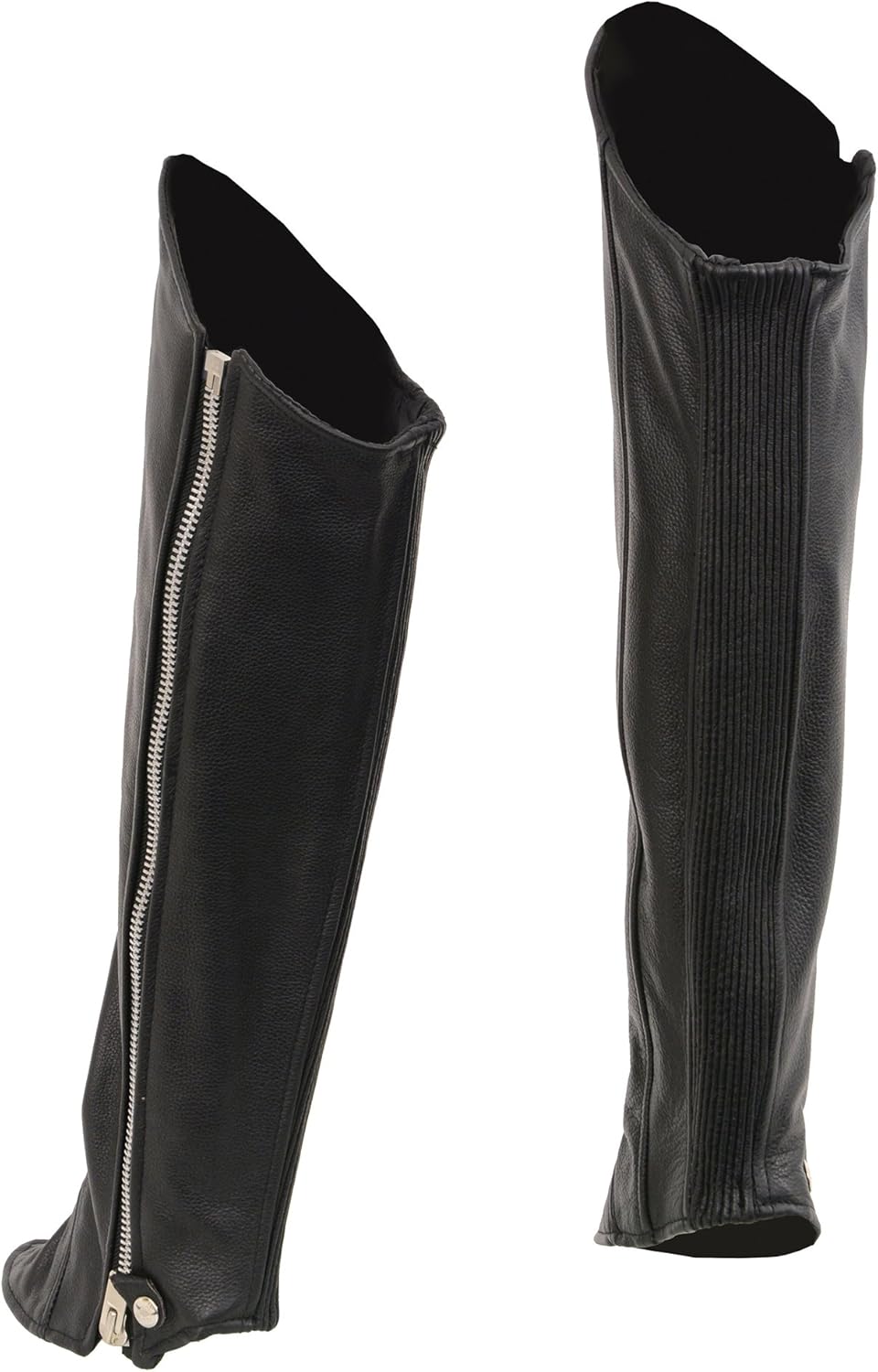 Milwaukee Leather Women's Knee High Half Chap with Zipper Entry