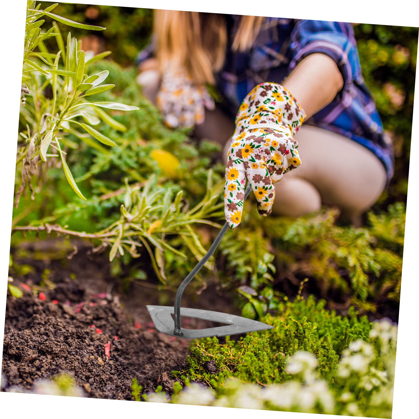 Milisten 3 Piezas Herramienta de Jardinería Ligera y Práctica para Quitar Hierbas y para y Limpieza de