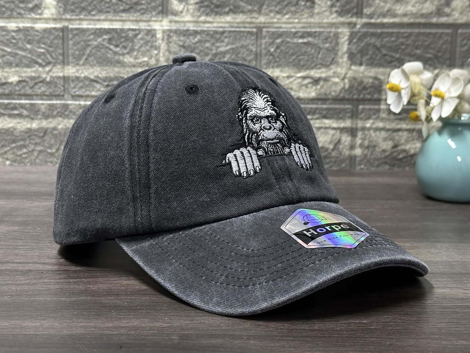 Bigfoot Sasquatch Gifts for Cryptid Lover, Adult Funny Baseball Cap | Bigfoot Adventure Theme, Outdoor Lifestyle Design, Durable Cotton Construction, Comfortable Adjustable Fit