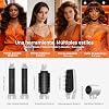 Hairstyler 5-in-1 Coandă Effect Hair Styler & High-Speed Blow Dryer Brush 350 g Ultralight Set with Automatic Curling Iron & Round Brush Hairdryer Professional Round Brush Hair Dryer for Salon
